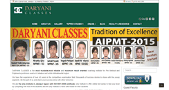 Desktop Screenshot of daryaniclasses.com