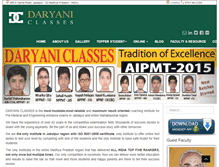 Tablet Screenshot of daryaniclasses.com